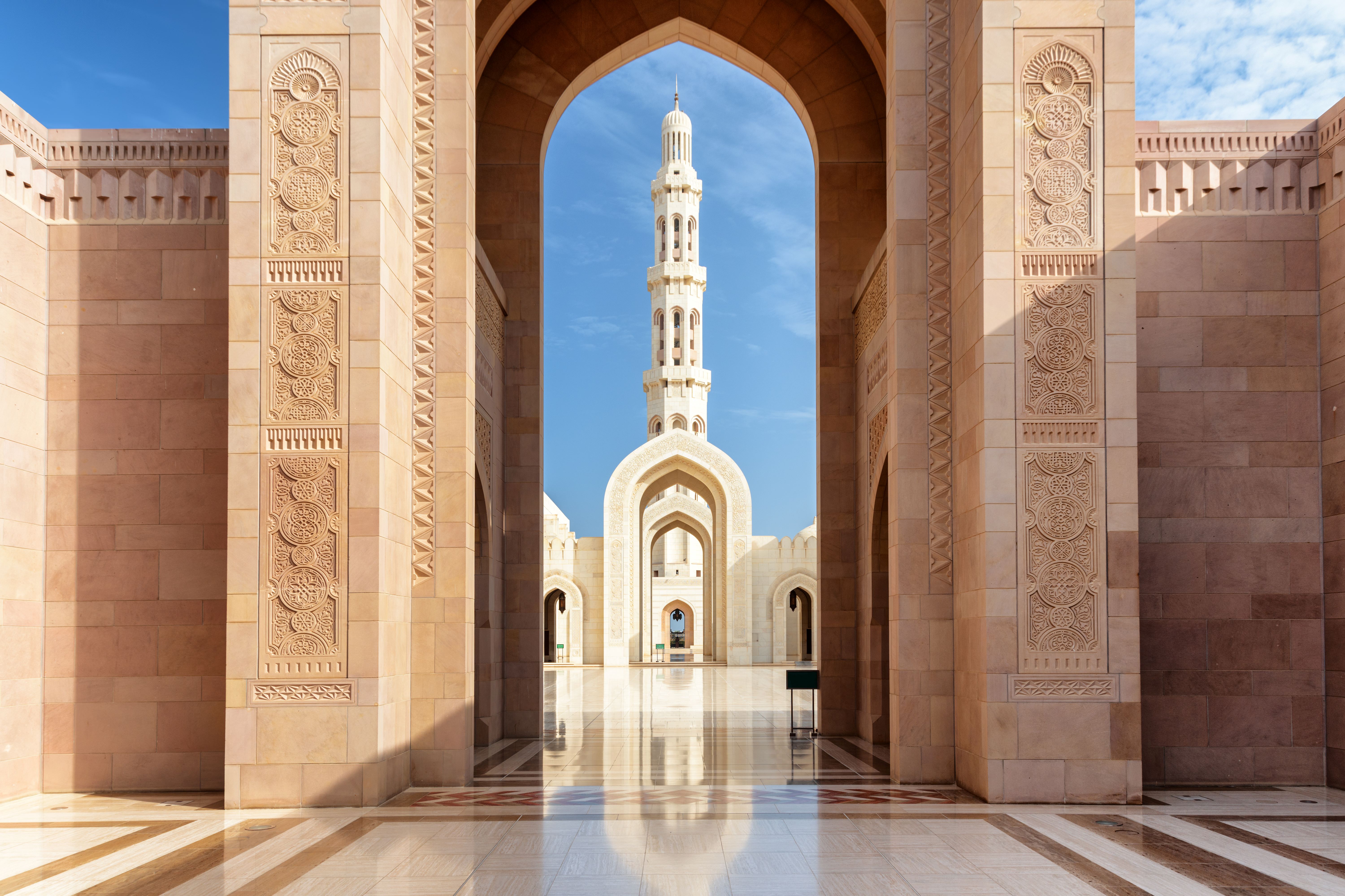 Grand mosque in Muscat