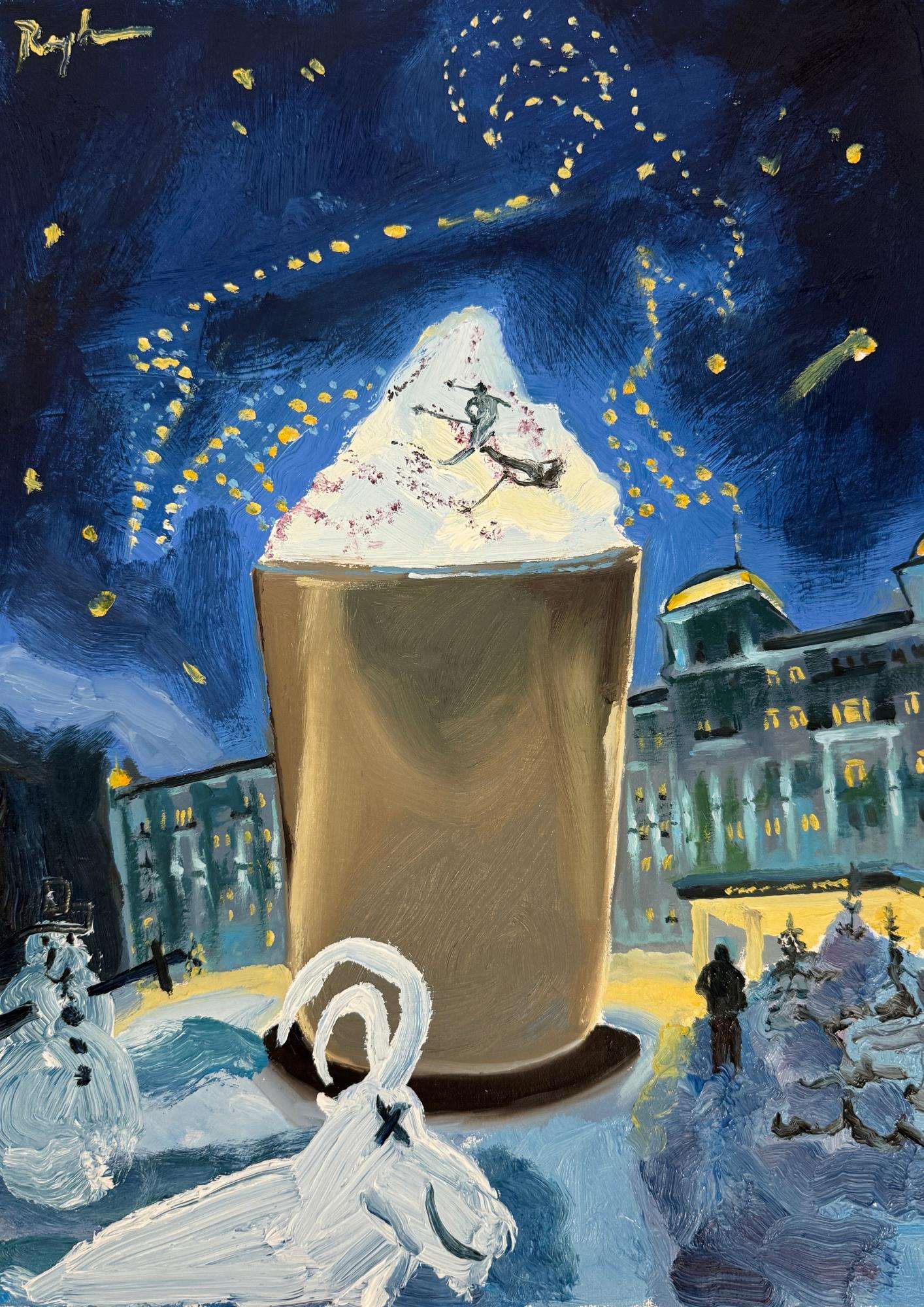 St. Moritz Cocktail Week artwork Benjamin Rayher