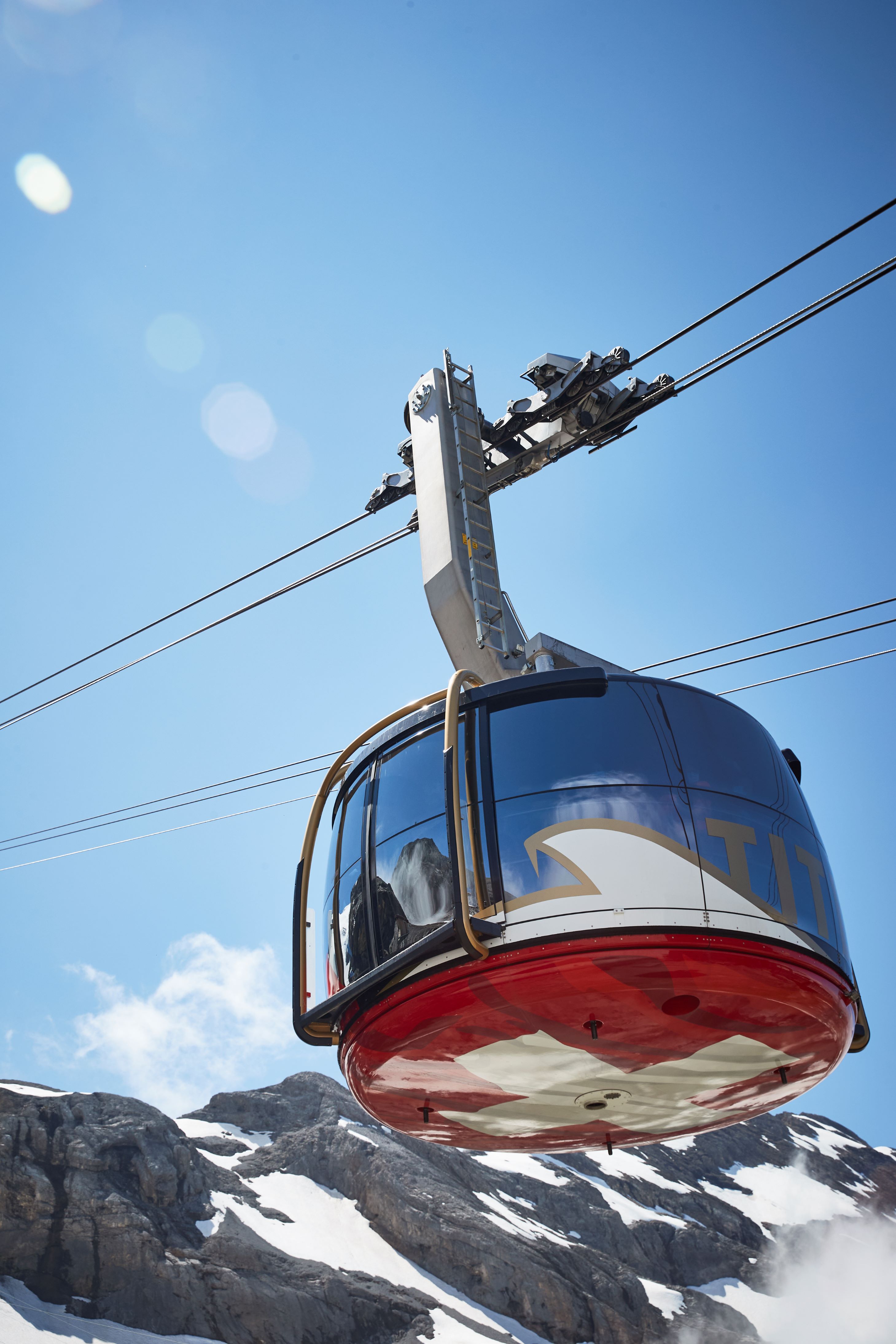 The ‘Rotair’, the world’s first revolving cable car