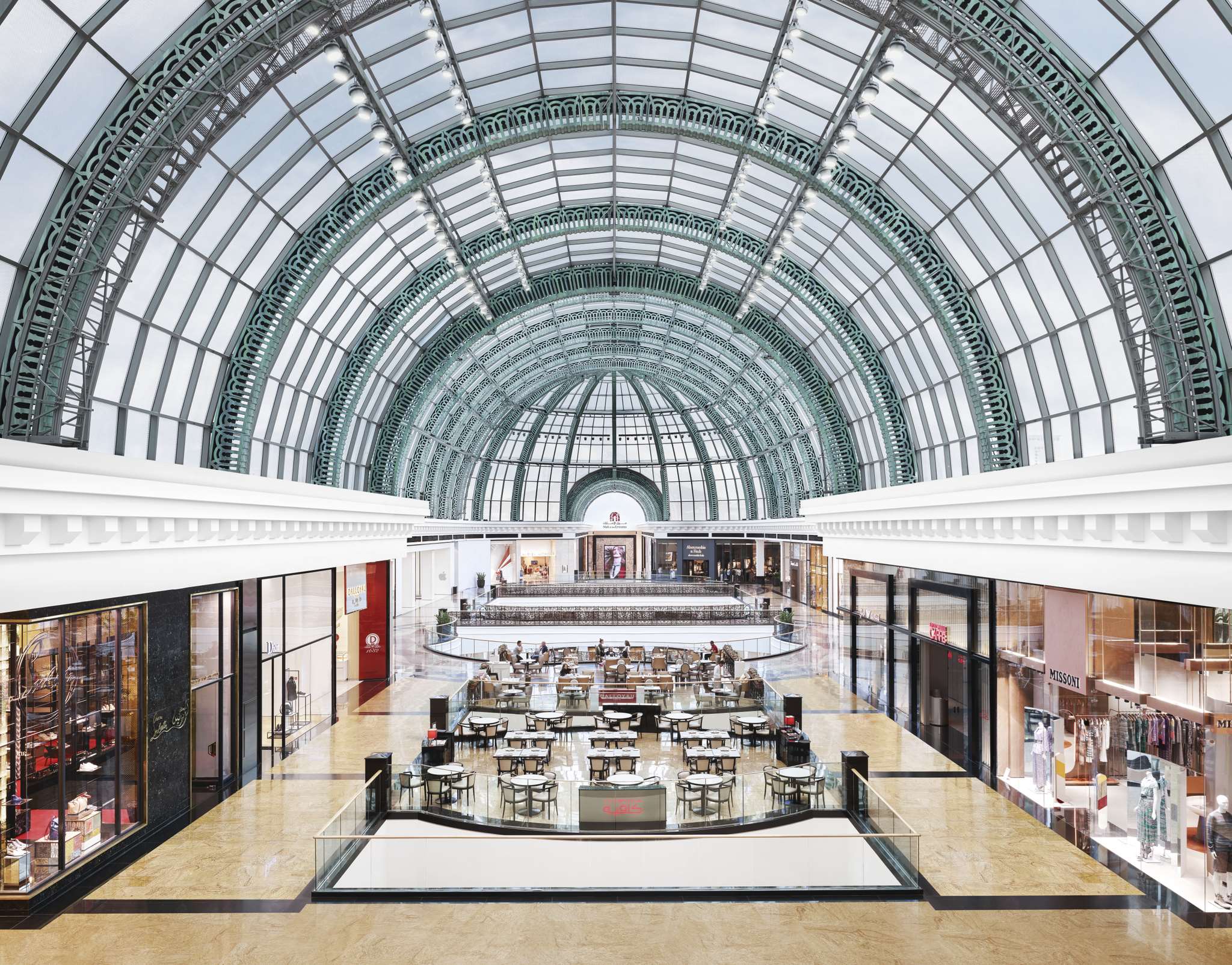 Louis Vuitton fashion boutique at Mall of the Emirates shopping